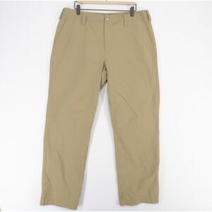 Marmot Pants Mens 36 Tan Hiking Nylon Outdoor Stretch Straight Leg